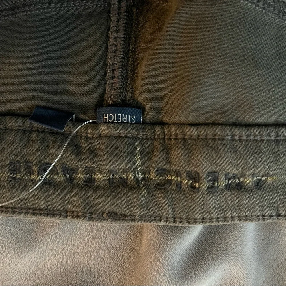 American Eagle Outfitters Cotton Forest Green Trousers size 20 - Picture 6 of 6